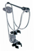 LIFE-BUOY-HOLDER AISI316 WITH LIGHT BRACKET