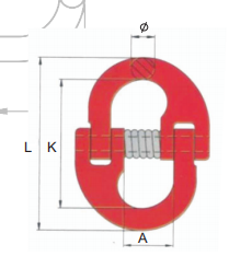 CONNECTING LINK US TYPE LIGHT