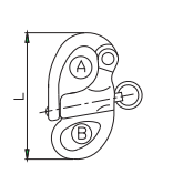 FIXED SNAP SHACKLES