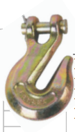 CLEVIS GRAB HOOK WITH JAW AND PIN