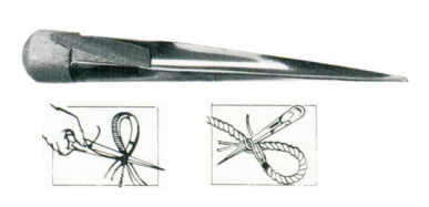 SPLICING TOOL,AISI 304 WITH WOODEN HANDLE