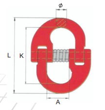 CONNECTING LINK G80 US TYPE