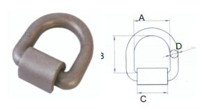 LIFTING POINT G80 WELD-ON-STYLE