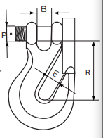 CLEVIS GRAB HOOK WITH SAFTY LATCH