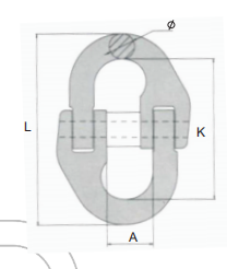 CONNECTING LINK AISI304/316