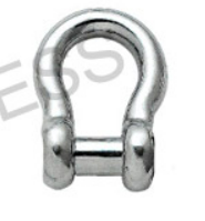 S0115 Anchor Shackle Oversized Slot Head Pin Forged