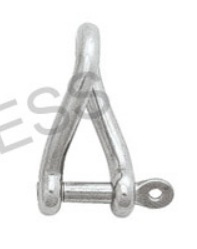 S0169 Twisted Shackle Captive Pin