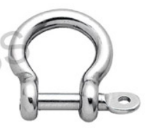 S0123 Bow Shackle Captive Pin