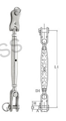 S0273 Rigging Screw Toggle/Toggle