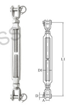 S0224 Turnbuckle Jaw/Jaw