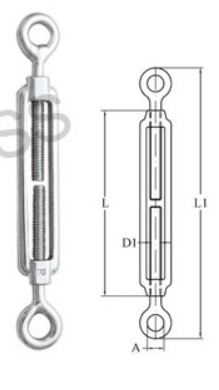 S0232 Turnbuckle JIS Type Eye/Eye