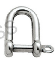 S0124 D Shackle Captive Pin