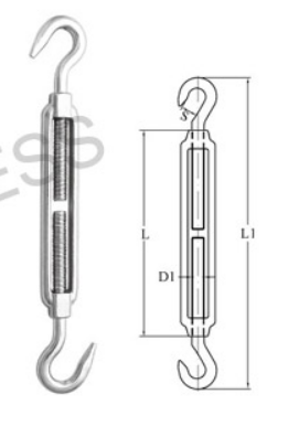 S0223 Turnbuckl Hook/Hook