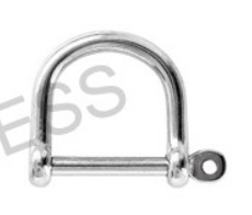 S0163 D Shackle Wide Shape