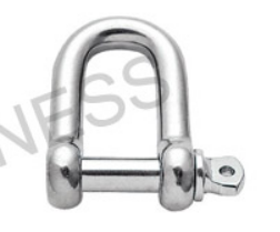 S0128 Large D Shackle Screw Pin