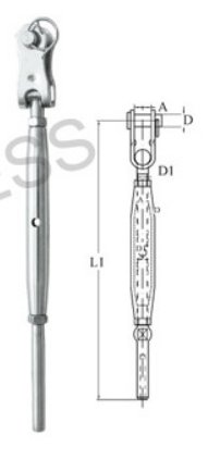 S0274 Rigging Screw Toggle/Wire Rope Terminal