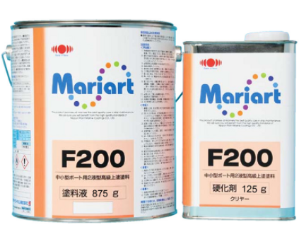 Mariart F200 boat upper performance paint