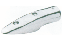 RAIL END-ON-PIPE AISI316