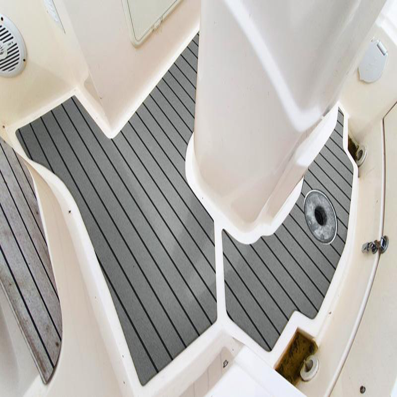 Synthetic Gray Boat Flooring
