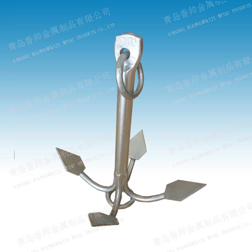 Four-fluke anchor (iron sheet)