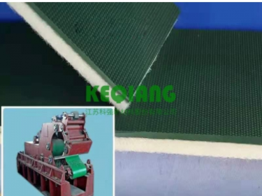 One time forming endless endless coiler belt