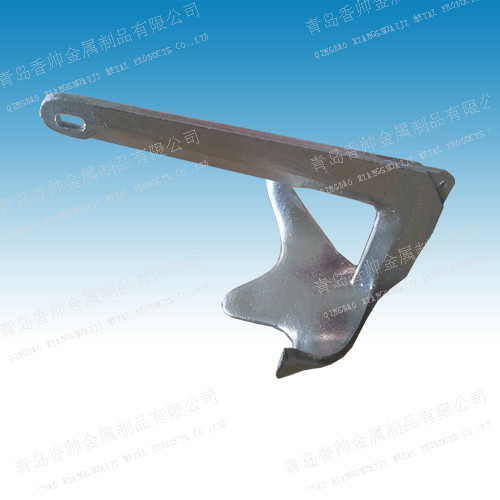Hot-dip galvanized Bruce anchor