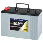 AGM 12V / 92Ah