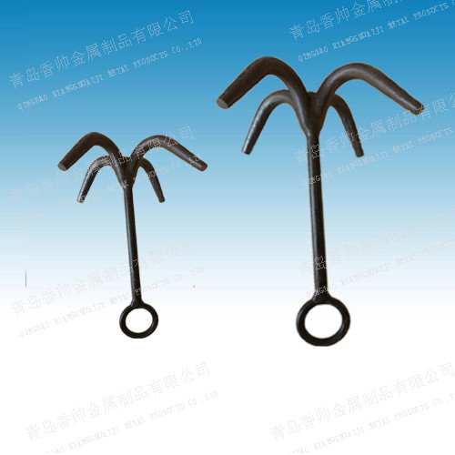 Four-claw anchor (black paint)