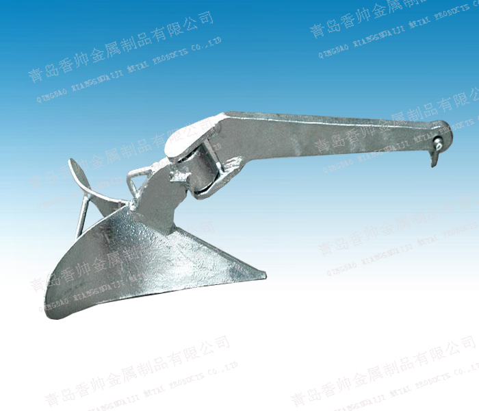 Hot dip galvanized plow anchor