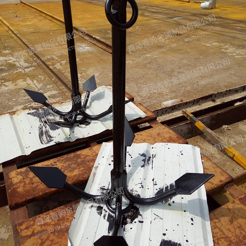 Four-claw anchor (black paint)