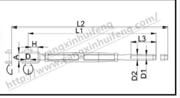 European closed orchid - fork bar type