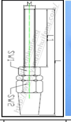 Straight bar type quick connection