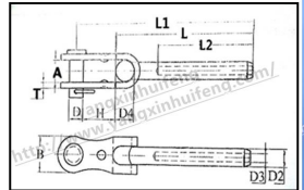 American swing head connector (thin wall)