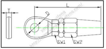 Eye type quick connector