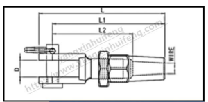 Welding fork type quick joint