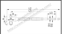 Japanese closed orchid - forked bar type