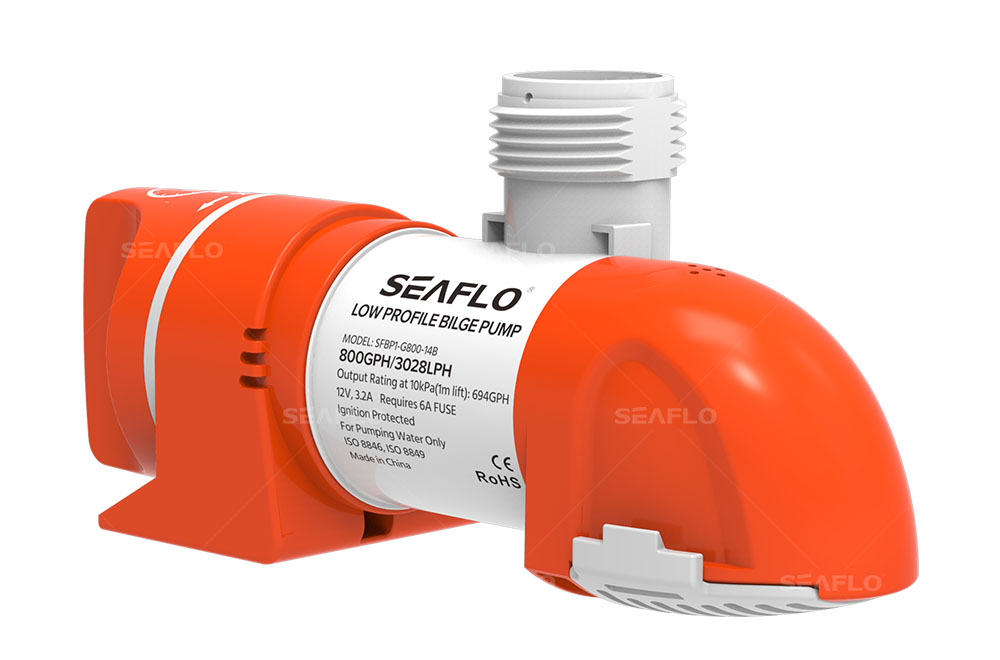 SEAFLO 14B series Horizontal time sensing automatic submersible pump