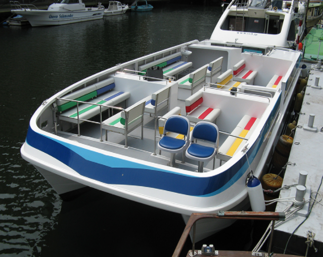 45-foot catamaran sightseeing boat