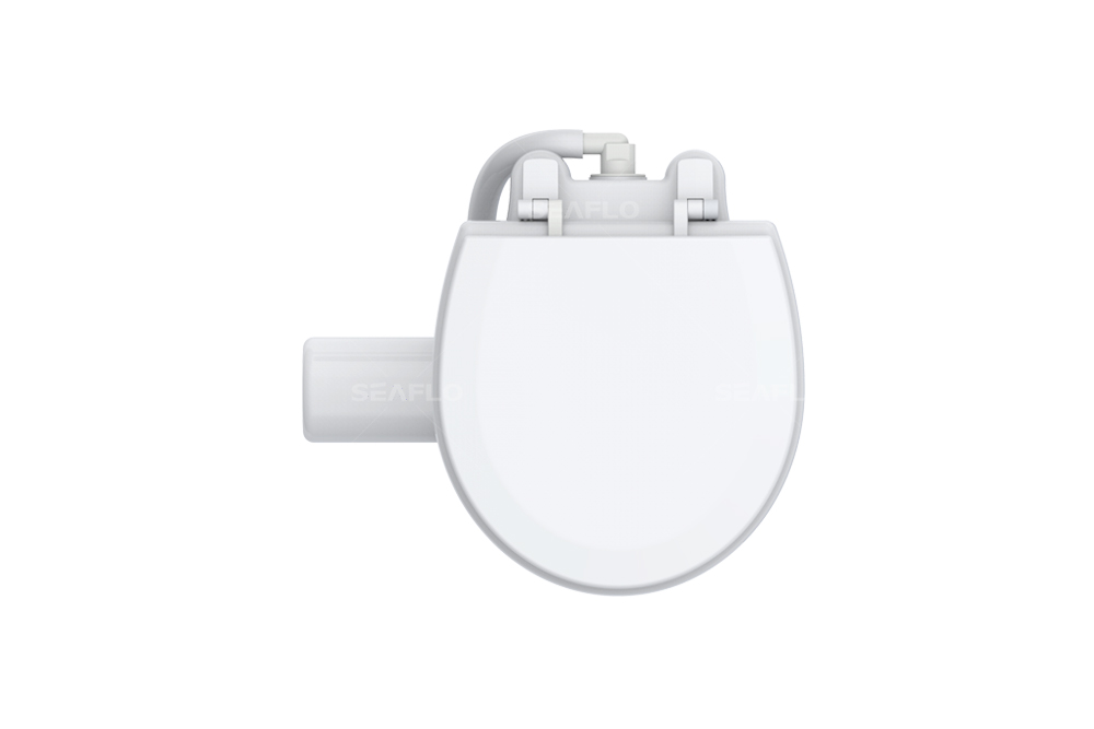 SEAFLO Self priming electric toilet (horizontal sewage pump)