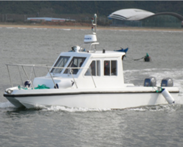26-foot catamaran sport fishing boat