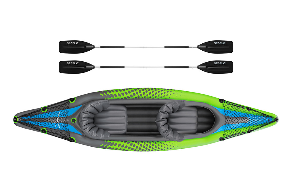 Inflatable double boat