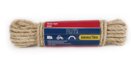 820001 Sisal Rope Twisted