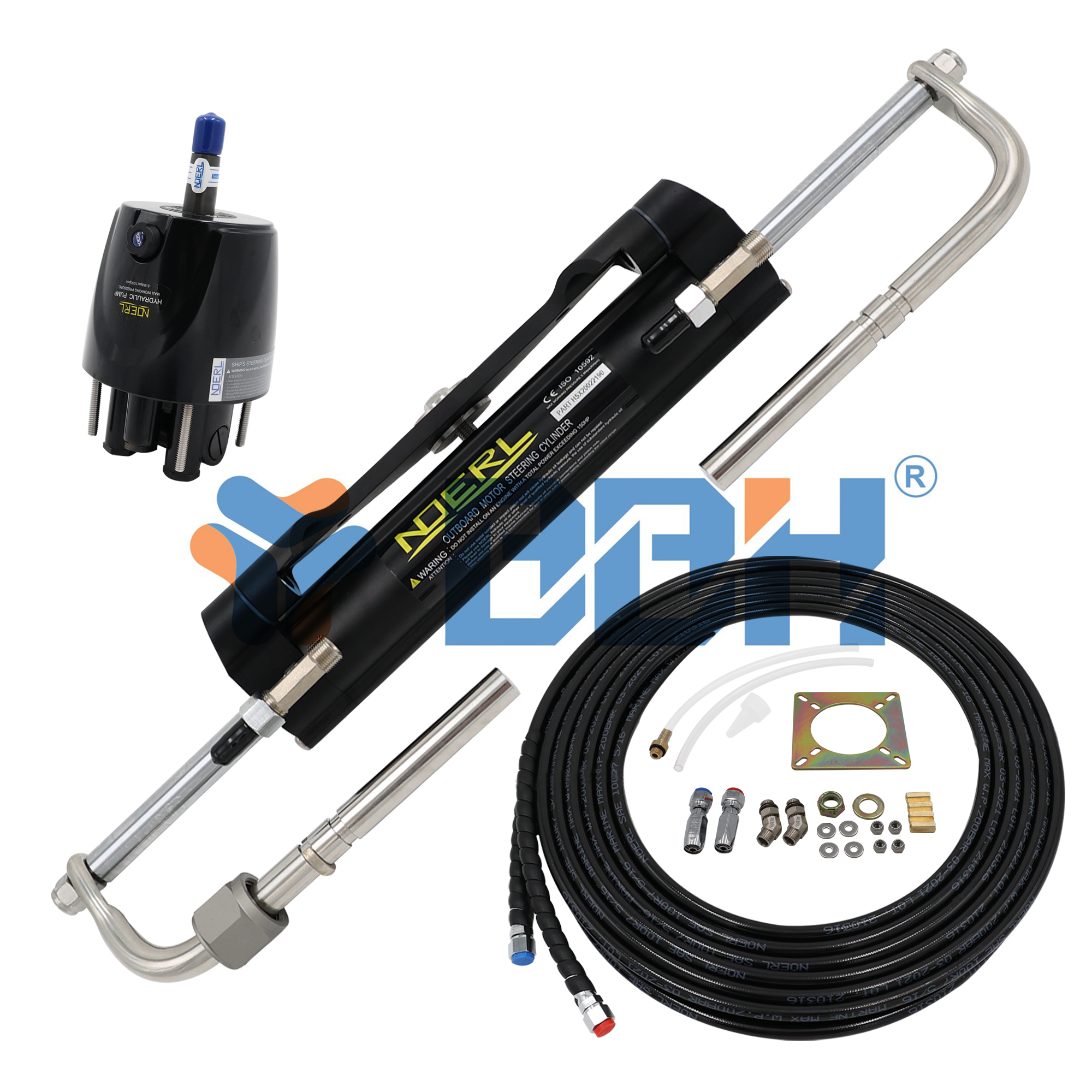 150 hp hydraulic steering system