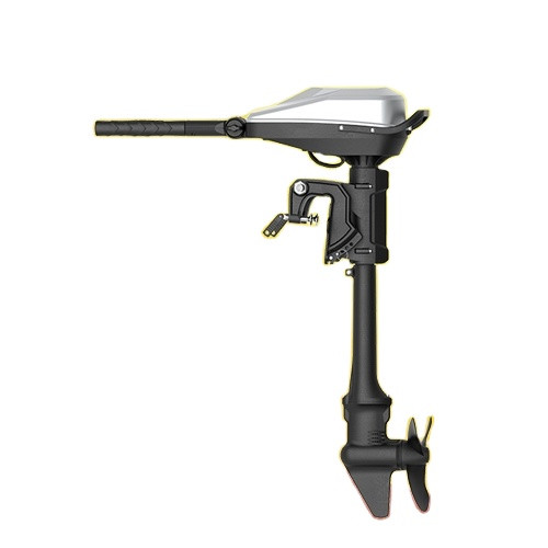 50731-67_B Haswing Transom mount electric trolling motor 8HP/Brushless motor with gear box