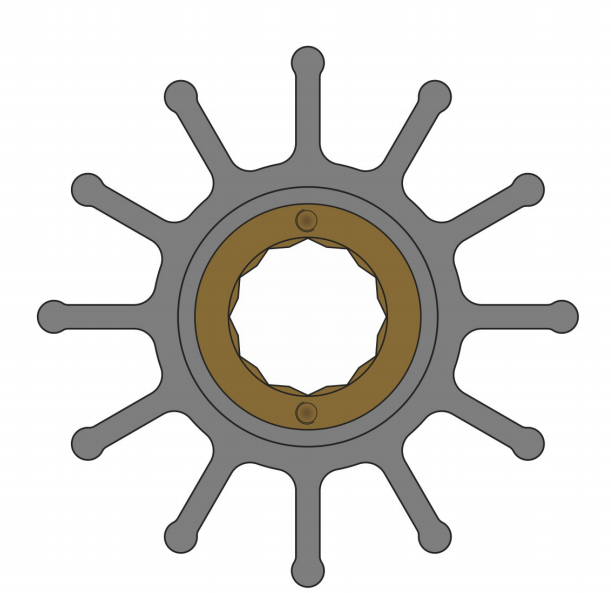 FLEXIBLE IMPELLERS HJB-K-101