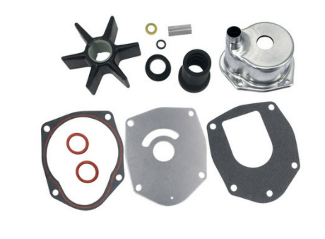 Water Pump Impeller Kit with Housing for Mercruiser Alpha One Gen 2 40-250 HP 47-43026Q06