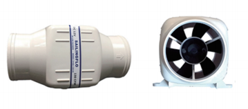 DC In-Line Air Blower