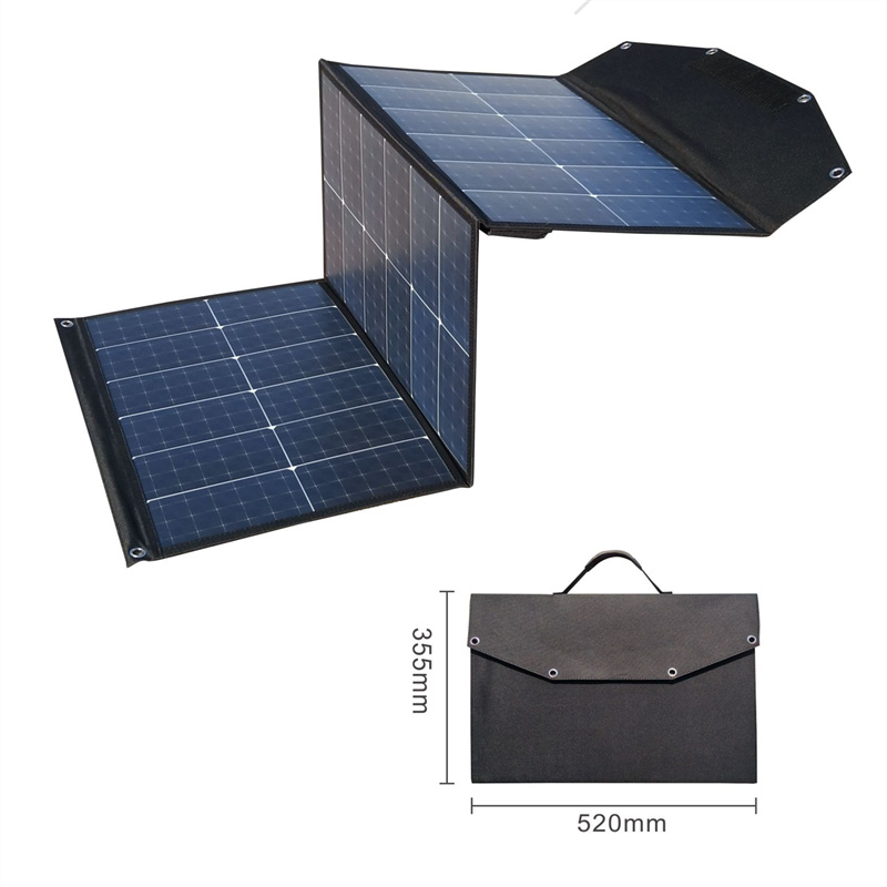 Foldable Water-proof Portable Solar Panels Easy-carrying