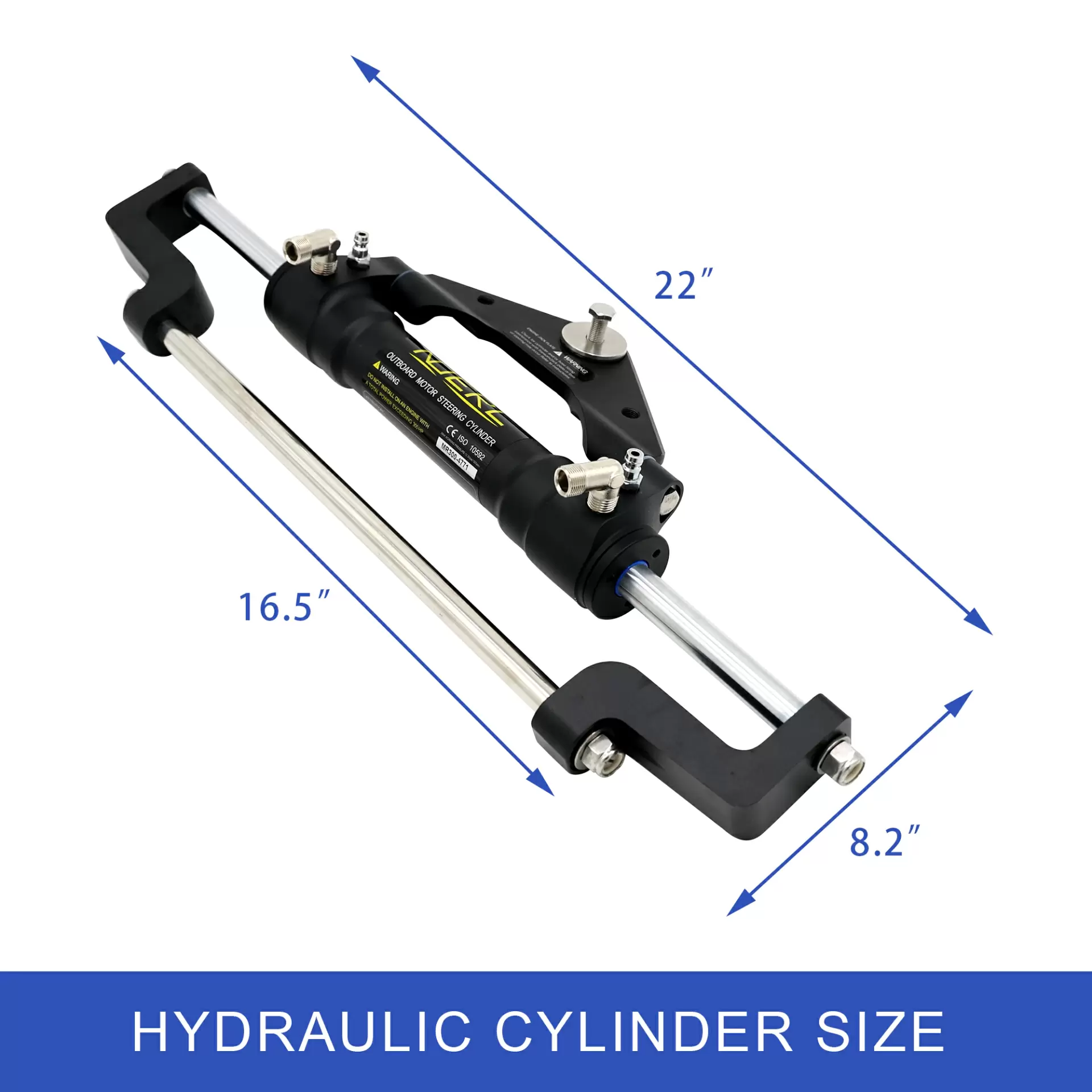 300 hp hydraulic steering system