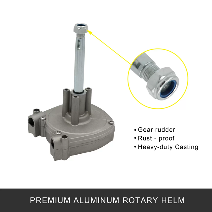 Outboard rotary steering kit gear steering system